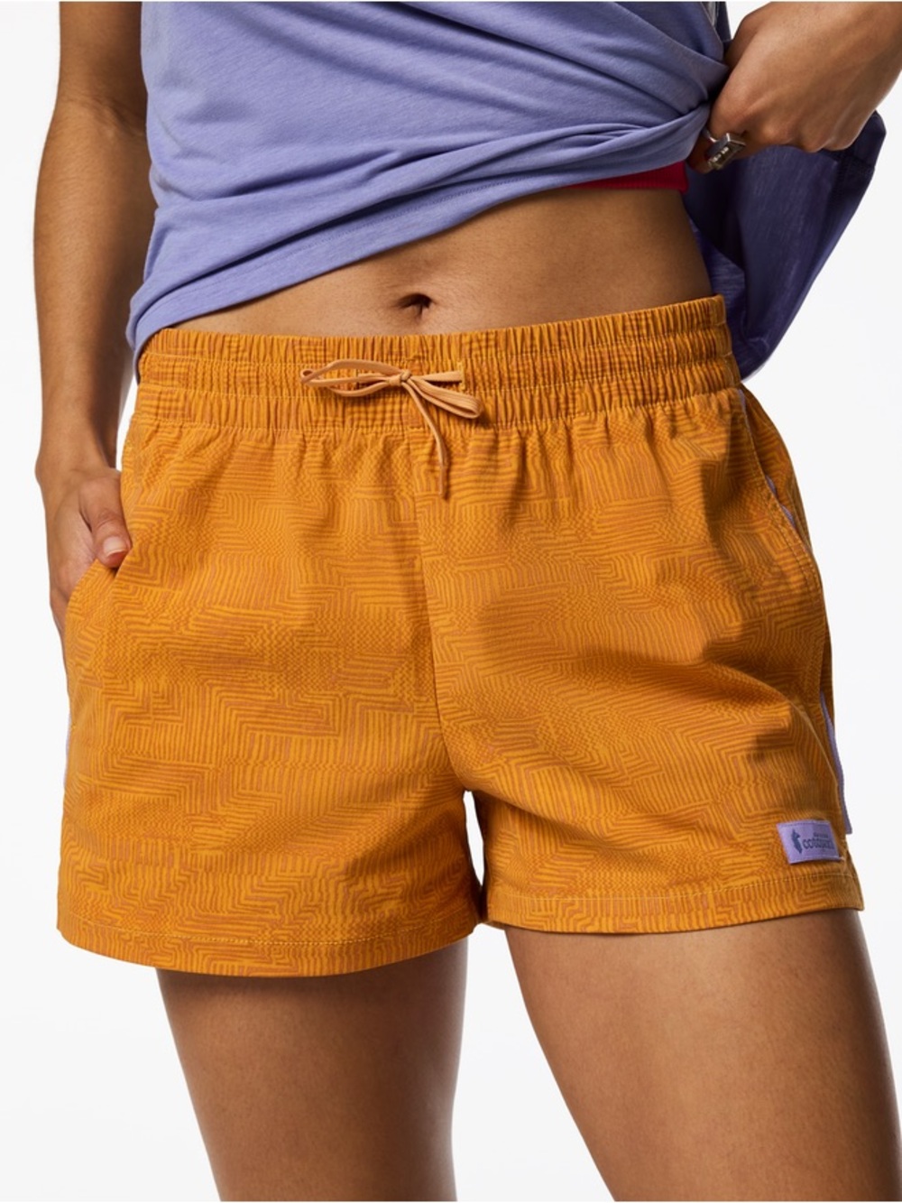 Cotopaxi Women’s Brinco 3" Short - Zen Garden Honeycomb Sz M